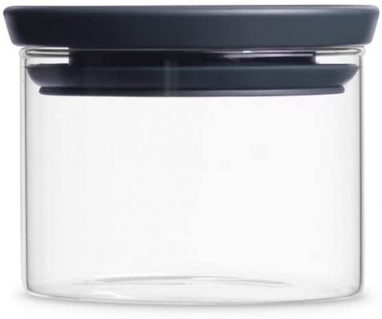 Brabantia 298301 Stackable Glass Jar, 0.3 L