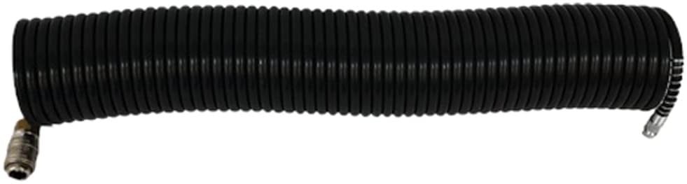Stanley 1886 Compressed Air Spiral Hose 5 m, Black, 26 x 15 x 9 cm