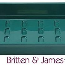 Britten & James Professional Standard Seed Tray Green without Holes [Pack 6] 37.5 x 23cm/15 x 9