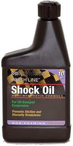 Finish Line 10wt Suspension Shock Oil 16oz Botle, Multi-Coloured - multicoloured