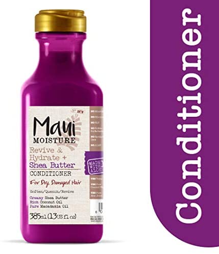 Maui Moisture Shea Butter Conditioner for Dry Damaged Hair, 385ml - Image 2