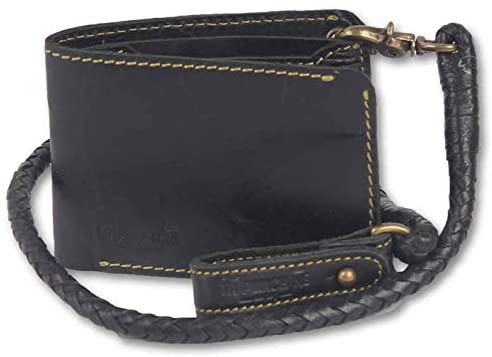 Trip Machine Company Leather Bifold Wallet Black