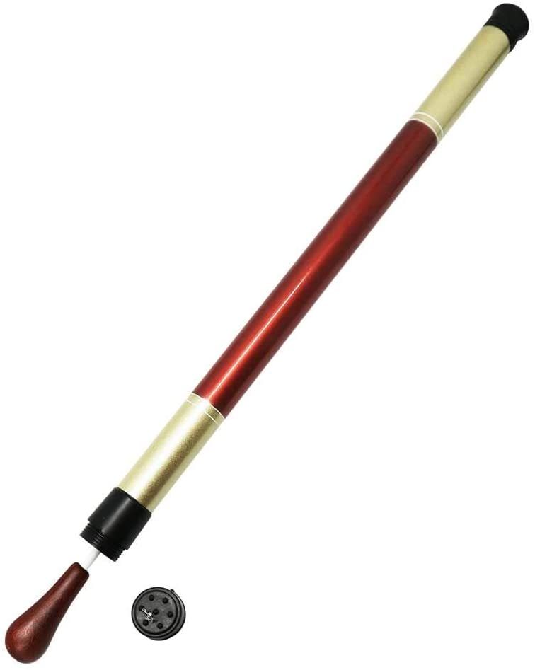 MOREYES Music Baton Orchestra Baton Band Conducting Baton with Tube Sleeve (wood Handle), Rosewood Handle - Image 2