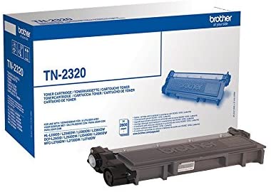 Brother TN-2320 Toner Cartridge, Black, Single Pack, High Yield, Includes 1 x Toner Cartridge, Genuine Supplies