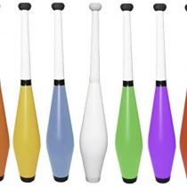 3 x Juggle Dream® Street Trainer Juggling Clubs (Set of Three) - Mixed Colours