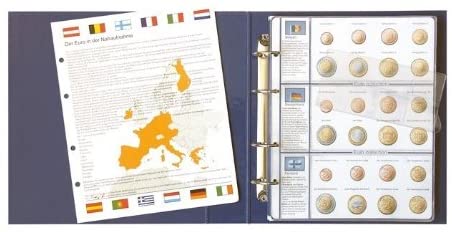 Lindner 8450 Illustrated Album EURO COLLECTION: coin sets of all Euro countries - Image 2