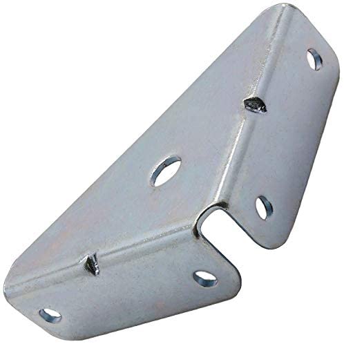 Merriway BH07332 (100 Pcs) Corner Repair Bracket Braces, BZP 50 mm x 50 mm (2 Inch x 2 Inch) - Pack of 100 Pieces - Image 2