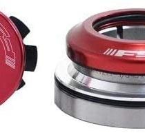 FSA ORBIT C-40 Integrated 1-1/8Inches to 1.5Inches ID 42/52 mm Tapered Headset, Red , XTE1512