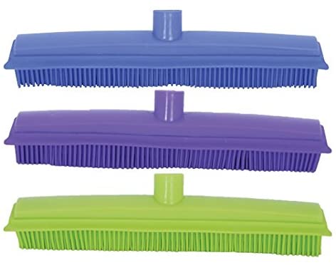 MSV 100061 Rubber Broom - Random Colour, 32 x 5.5 x 8 cm