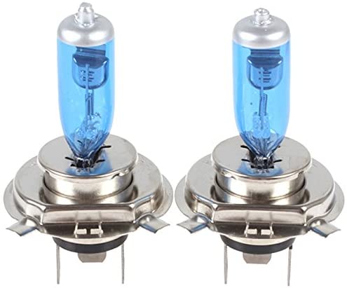 ePathChina Super Bright 100W 6000K White12V Headlight Bulb 2x H4 Halogen Xenon Light