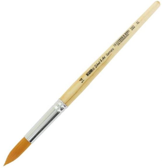 KUM 514.21.19 – Synthetic Brush Pointed, School & Art RS #14, Pack of 1
