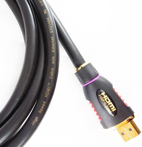 AKORD® PREMIUM v2.0 HDMI Cable HDTV 3D 4K UHD 2160P Lead (1 Metre), Black - Image 2