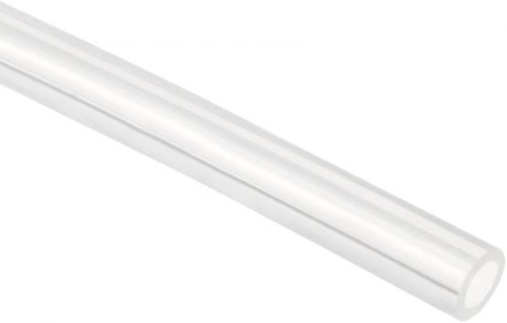 sourcingmap Silicone Tube 3mm(3/25") ID x 4mm(4/25") OD 3.3' Flexible Silicone Rubber Tubing Water Air Hose Pipe Transparent for Pump Transfer