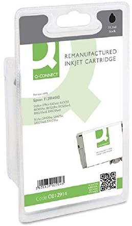 Q-Connect Epson T1291 Remanufactured Black Inkjet Cartridge C13T12914011 / T129140