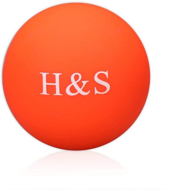 H&S 2 x Lacrosse Ball Trigger Point Massage Ball Muscle Roller Ball Rehab Physiotherapy Crossfit - Image 3
