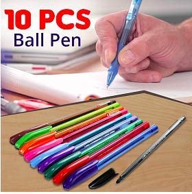 Cello Ballpoint Pens, Tri-Mate Medium Point Biros Multipack Pens, Neo, 50 count (Pack of 1) - Image 3