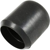 Merriway BH05806 Rubber Chair Floor Protector Ferrule Cap End Tip 22 mm (7/8 inch) Diameter Heavy Duty - Black, Pack of 8