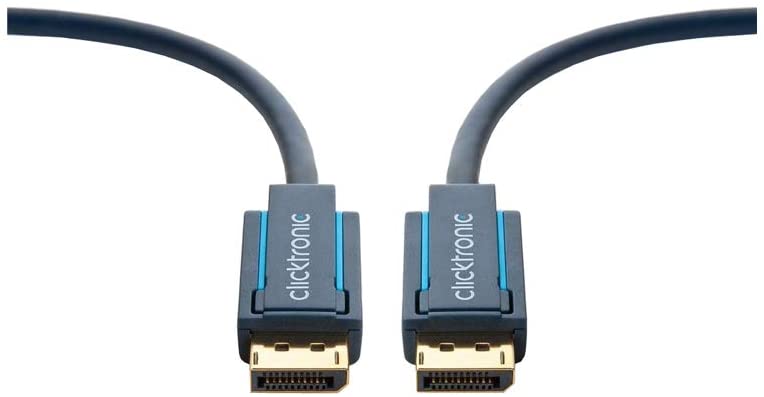 Clicktronic 70711 Casual Display Port Cable, 2m Length, Blue, 2.00 m - Image 2