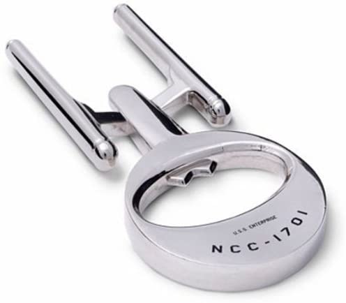 Star Trek Enterprise Bottle Opener, Fur White, (8.5 M) US - Image 2