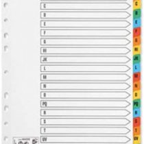2 x Set of A4 File Dividers Index A-Z Plastic Tabs