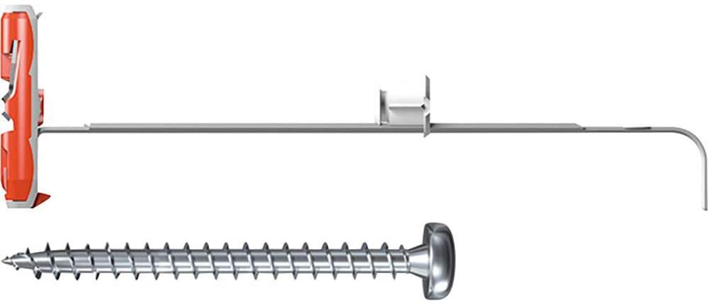 fischer DuoTec 10 S PH, toggle-plug with panhead screw, 2-component plug for fastenings in plasterboard gypsum fibreboard