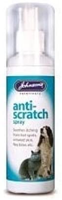 Johnsons Vet Anti-Scratch Spray, 100 ml, Clear, 100 ml (Pack of 1)