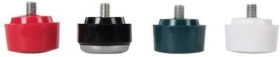 Silverline 633905 Mallet 4 heads in 1 interchangeable Ø 37 mm - multicolored - Image 4