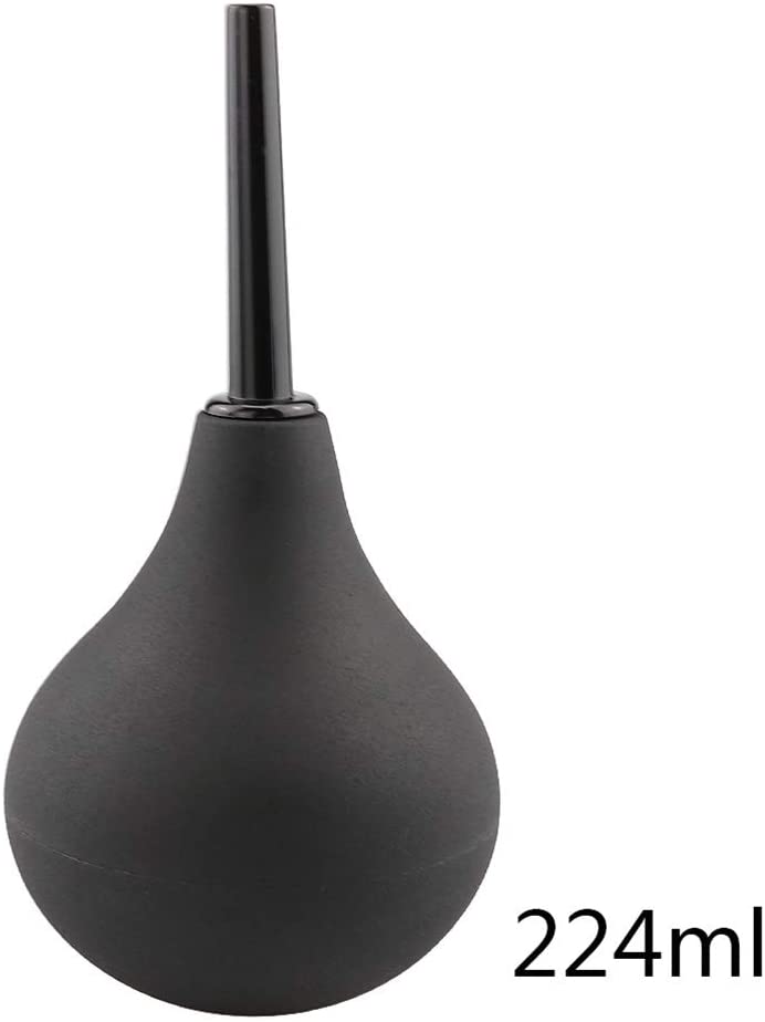 HEALIFTY 224ml Ear Syringe Bulb Black Rubber Suction Size L (Black), L (Pack of 1) - Image 4