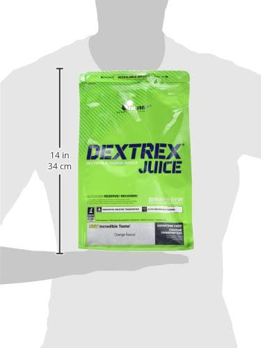 OLIMP SPORT NUTRITION Olimp Labs Dextrex Juice Powder, Orange Flavour, 1 kg, White, 1 kg (Pack of 1) - Image 4