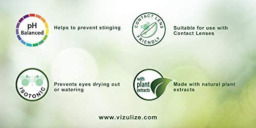 Vizulize Irritated Eye Drops, 10ml Soothing Itchy Eyes, Green, 10 ml (Pack of 1) - Image 3