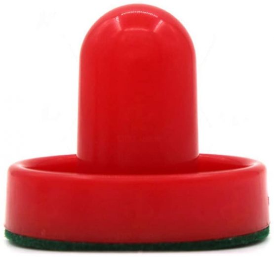 SUNREEK Air Hockey Pushers Set of 2 and 4 Red Pucks (Red) - Image 4