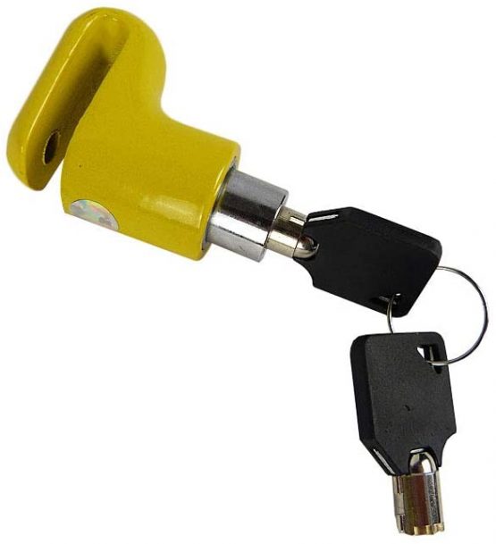 Hyfive Motorbike Motorcycle Bike Scooter Disc Lock Padlock & Keys Security Heavy Duty - Image 4