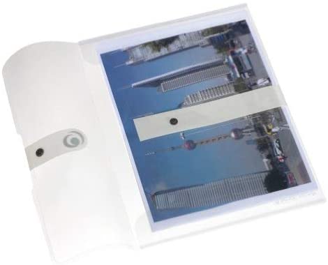 Herlitz Easy Orga To Go A4 PP Document Folder - Transparent Colourless (Pack of 6) - Image 2