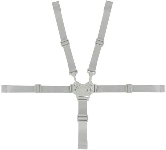 RMENOOR Baby Seat Belt 5 Point Harness Straps High Chair Harness Universal High Chair Straps Baby Safety Strap Belt Adjustable Harness for High Chair Kids Stroller Pram Buggy（Gray）