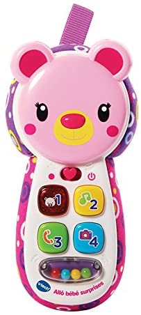 VTech 502755 Baby Allô Surprise Kid Pink