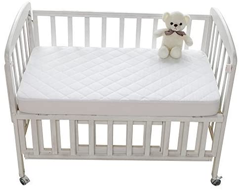 Yoofoss Waterproof Baby Mattress Protector 70 x 140 cm Adjustable Fitted Sheet Removable and Washable for Cot Bed - Image 3