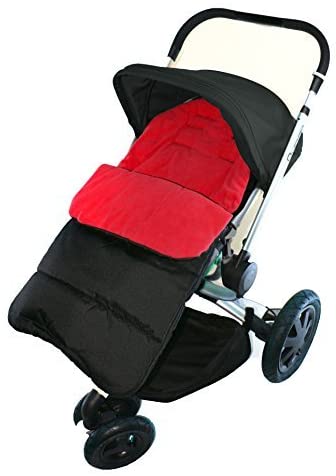 Footmuff/Cosy Toes Compatible with Quinny Buzz Pushchair Fire Red