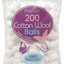 400 Cotton Wool Balls - 2 Packs of 200