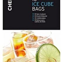 Chef Aid Ice Cube Bags, Pack of 10 Freezable Bages to create Ice Cubes to demand