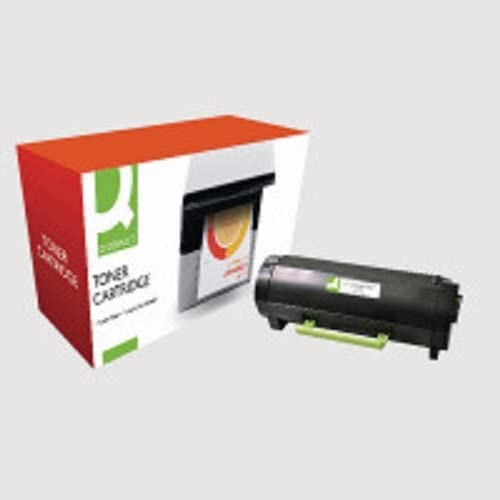 Q-Connect Compatible Toner for Lexmark MS610 Toner, Black