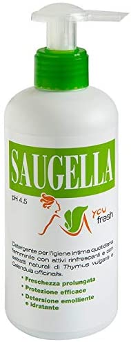 Saugella YouFresh Antibacterial Intimate Cleanser pH 4.5 with Thyme and Calendula Extracts, Freshness - Image 2