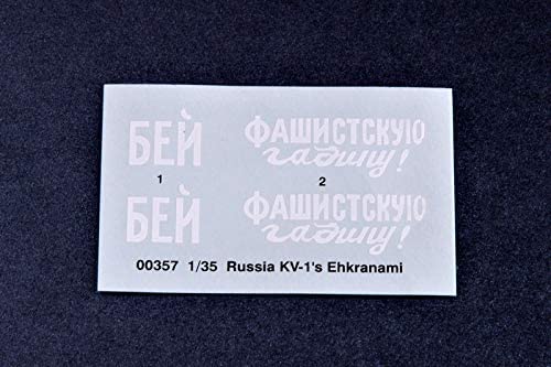 Trumpeter 1: 35 - Kv-1 Russian Ehkranami Tank Various - Image 3