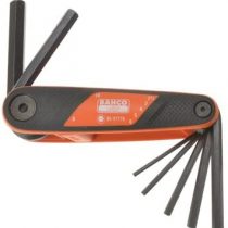 Bahco 9777B 2.5 - 10mm Folding Hex Key Set (7 Pieces)