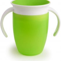 Munchkin Miracle 360 Degree Trainer Cup, 7 oz/207 ml, Green