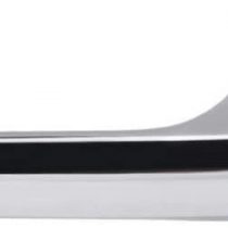 Replacement for 500 Door Handle-Car Door Handles External,Chrome Right-Hand Drive Exterior Outer Door Handle(Left Passenger Side)