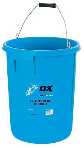 OX Pro 25 Litre Plasterers Bucket, Blue, 25L