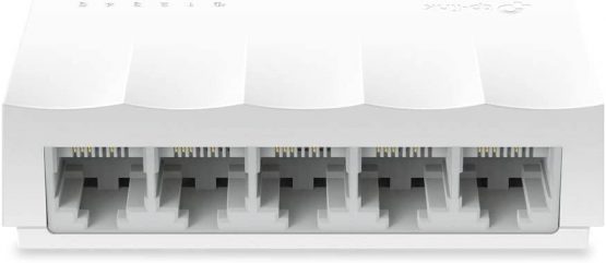 TP-Link 5-Port Desktop/Wallmount 10/100Mpbs Network/Ethernet Switch, Ethernet SPLITTER, Plastic Case (LS1005)