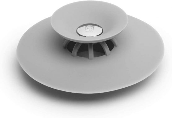 Umbra 023464-918 Flex Drain Stop/Hair Catcher Grey, Gray