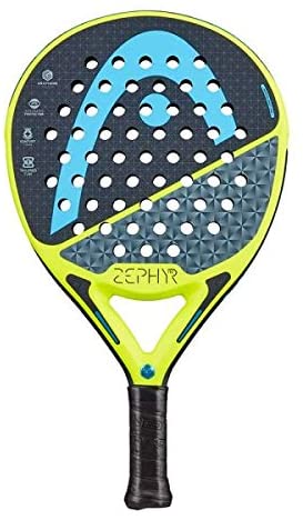 Raquette De Padel HEAD Graphene 360 Zephyr Ultralight – 340 G, 490 Cm², Technologie Innegra, Pour Joueurs Intermédiaires