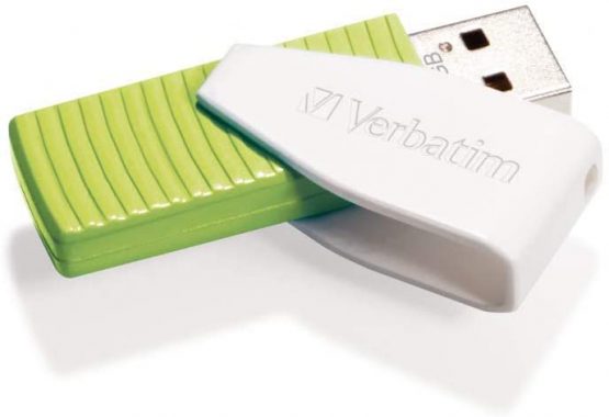 Verbatim Store 'n' Go Swivel USB Flash Drive 32 GB - USB 2.0 - USB memory stick - for laptop notebook ultrabook TV car stereo - USB 2.0 stick - with swivel cap - eucalyptus green - Image 2